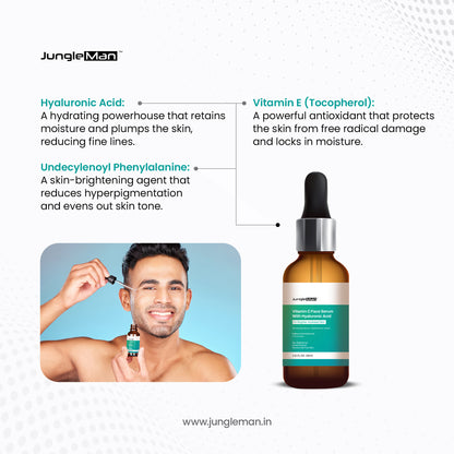 JungleMan Premium Vitamin C Face Serum