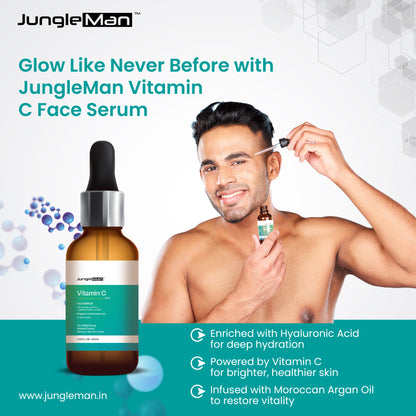 JungleMan Premium Vitamin C Face Serum